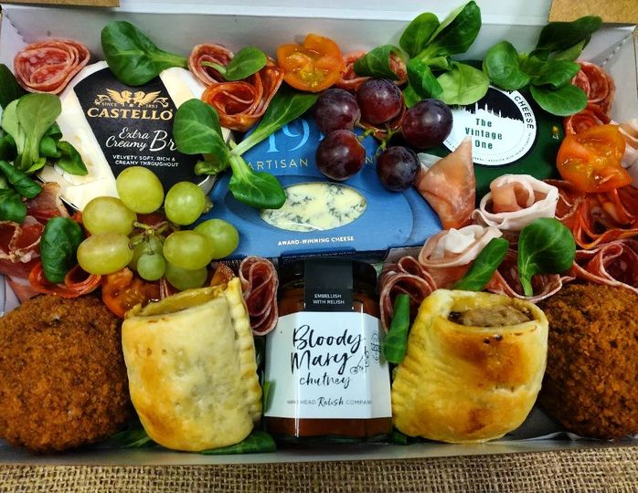 Charcuterie and Cheese Box