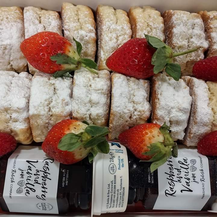 Jan and cream platter 